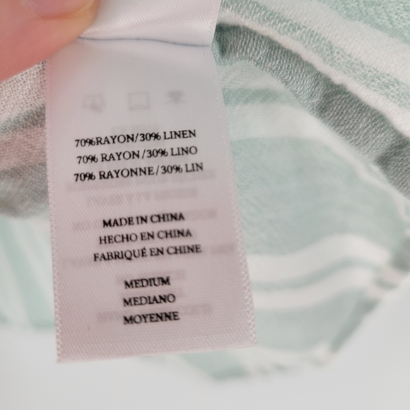 Rails Linen Blend Summer Tank Size M - Picture 5 of 5